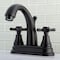 Kingston Brass KS7615BEX 4" Centerset Bathroom Faucet, Oil Rubbed Bronze KS7615BEX - alternate 2